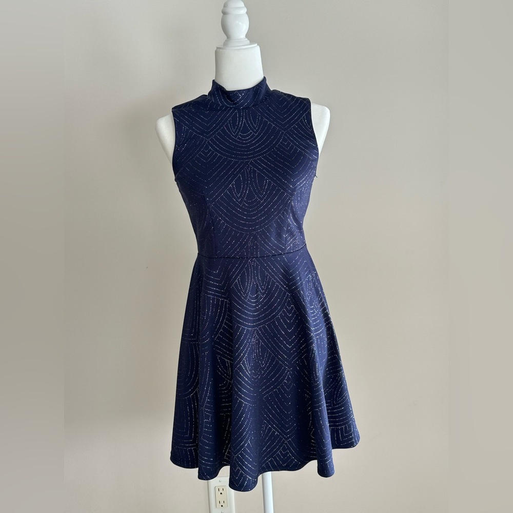 City Studio Navy Blue Formal Dress